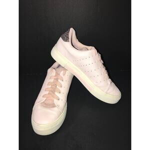 Dolce Vita Glitter Faux Fur Sneaker Girls Pink Size 4